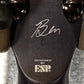 ESP LTD BB-600B Ben Burnley Baritone Quilt Top See Through Black Satin Seymour Duncan Guitar & Case #1385 B Stock
