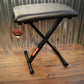 Stageline Stands KB45 Easy Quick Adjustable Padded Portable Keyboard Bench Black