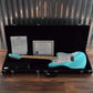G&L USA Doheny Turquoise Maple Satin Neck Guitar & Case #5333