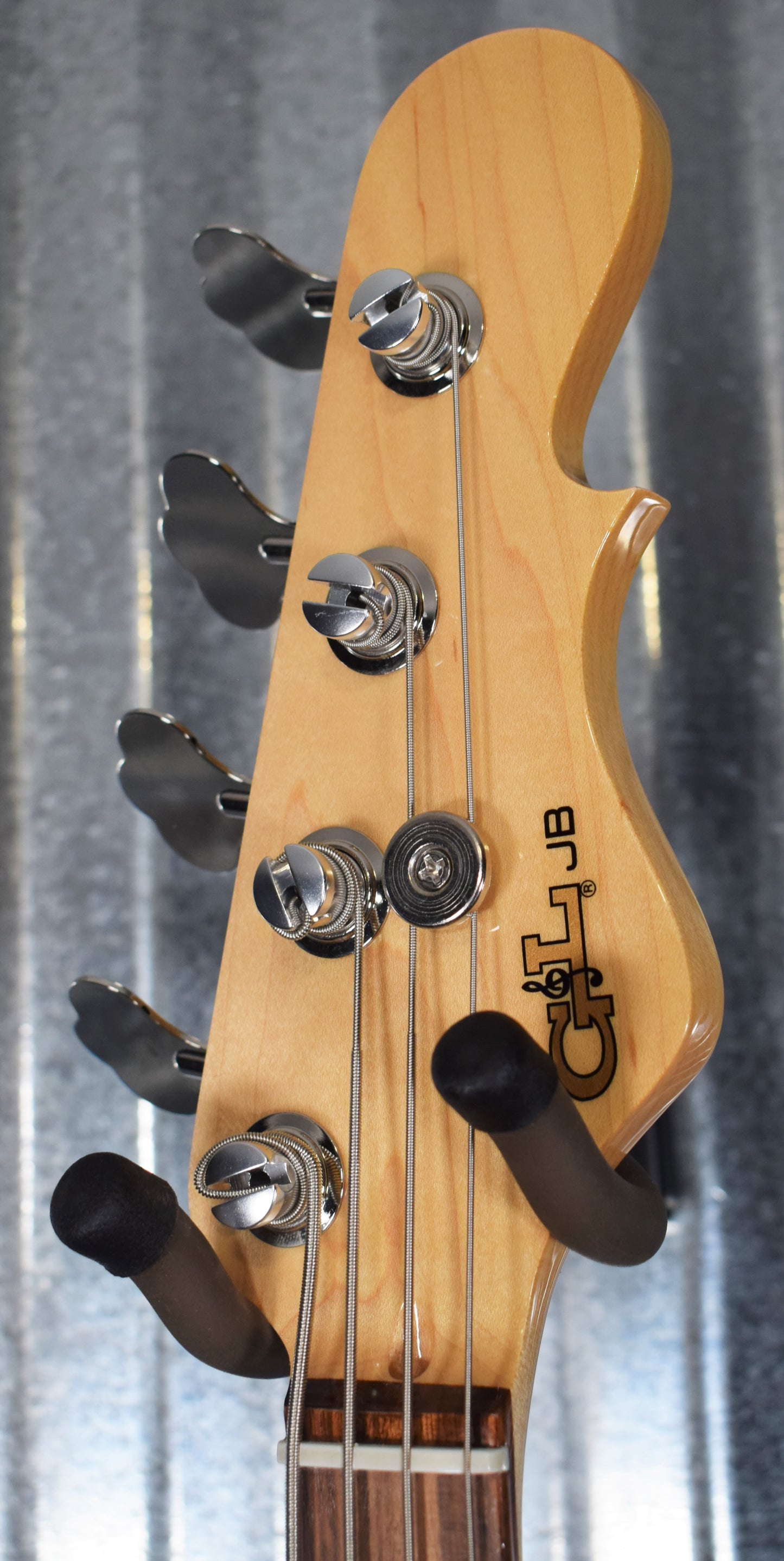 G&L USA Fullerton Deluxe JB 4 String Jazz Bass 3 Tone Sunburst & Case #2014