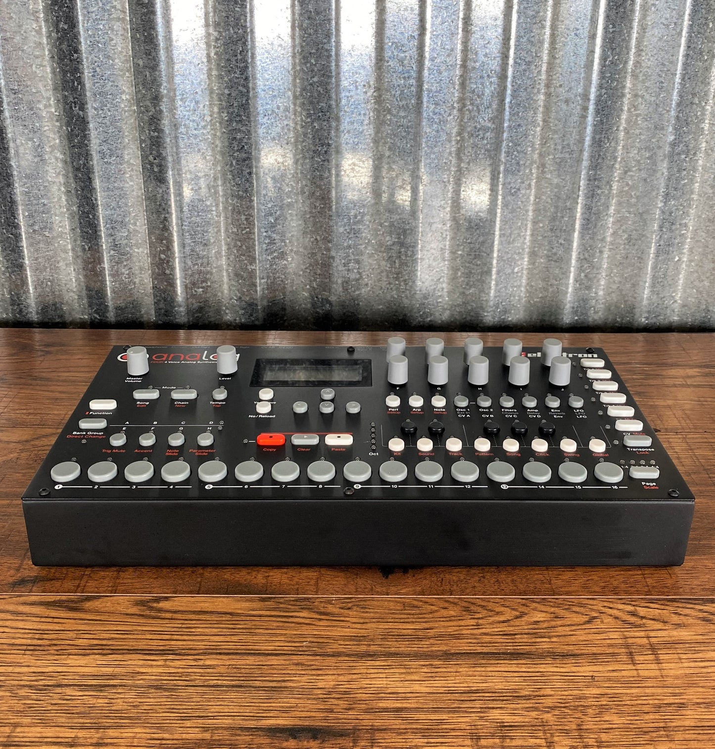 Elektron Analog Four 4 Voice Polyphonic Tabletop Synthesizer Used