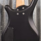 Warwick Rockbass Corvette Basic Satin Nirvana Black Active 5 String Bass & Bag #3720