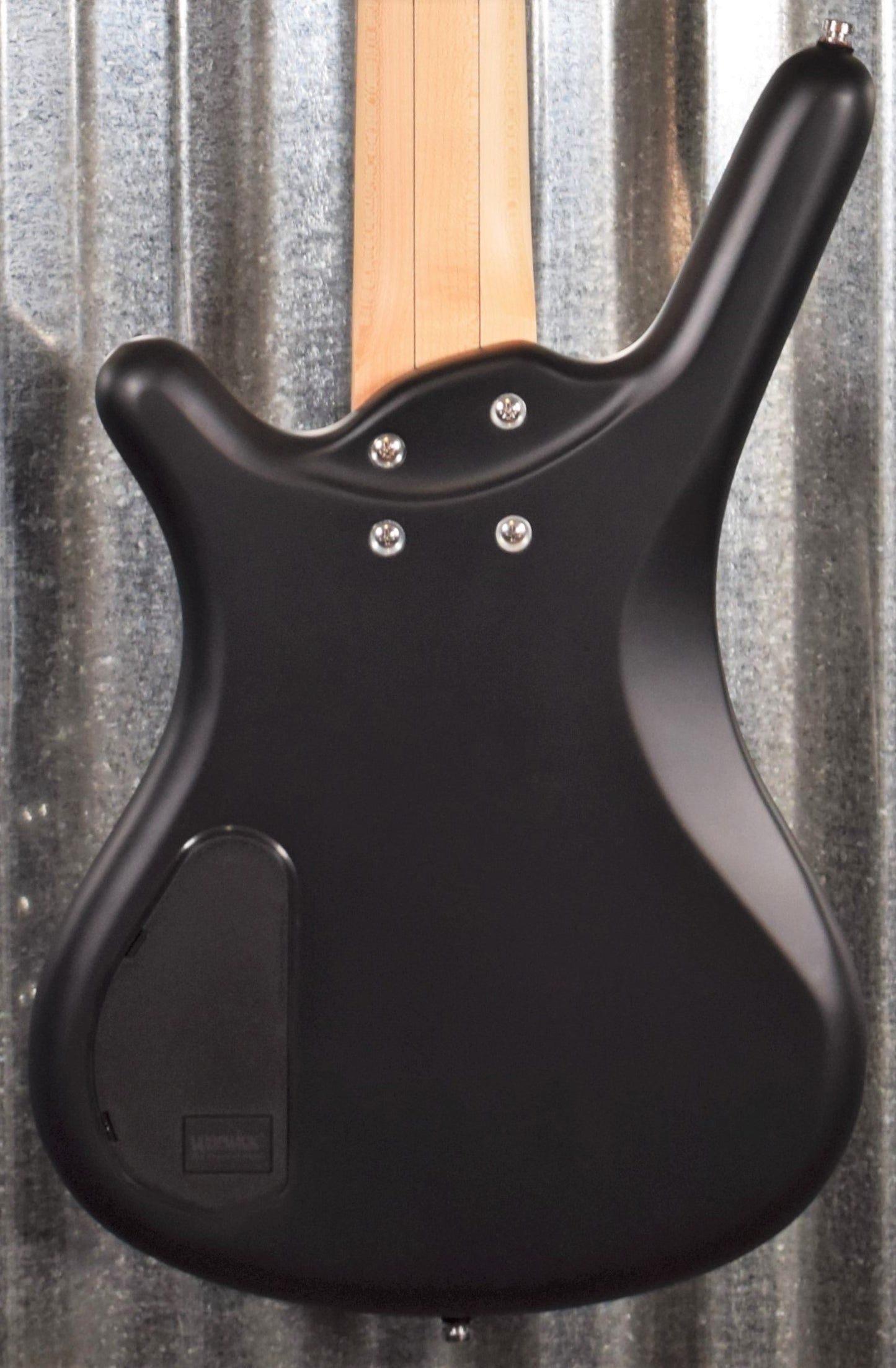 Warwick Rockbass Corvette Basic Satin Nirvana Black Active 5 String Bass & Bag #3720