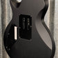 ESP LTD EC-FR Black Metal Eclipse Seymour Duncan Floyd Rose Black Satin Guitar LECFRBKMBLKS #0829 Used