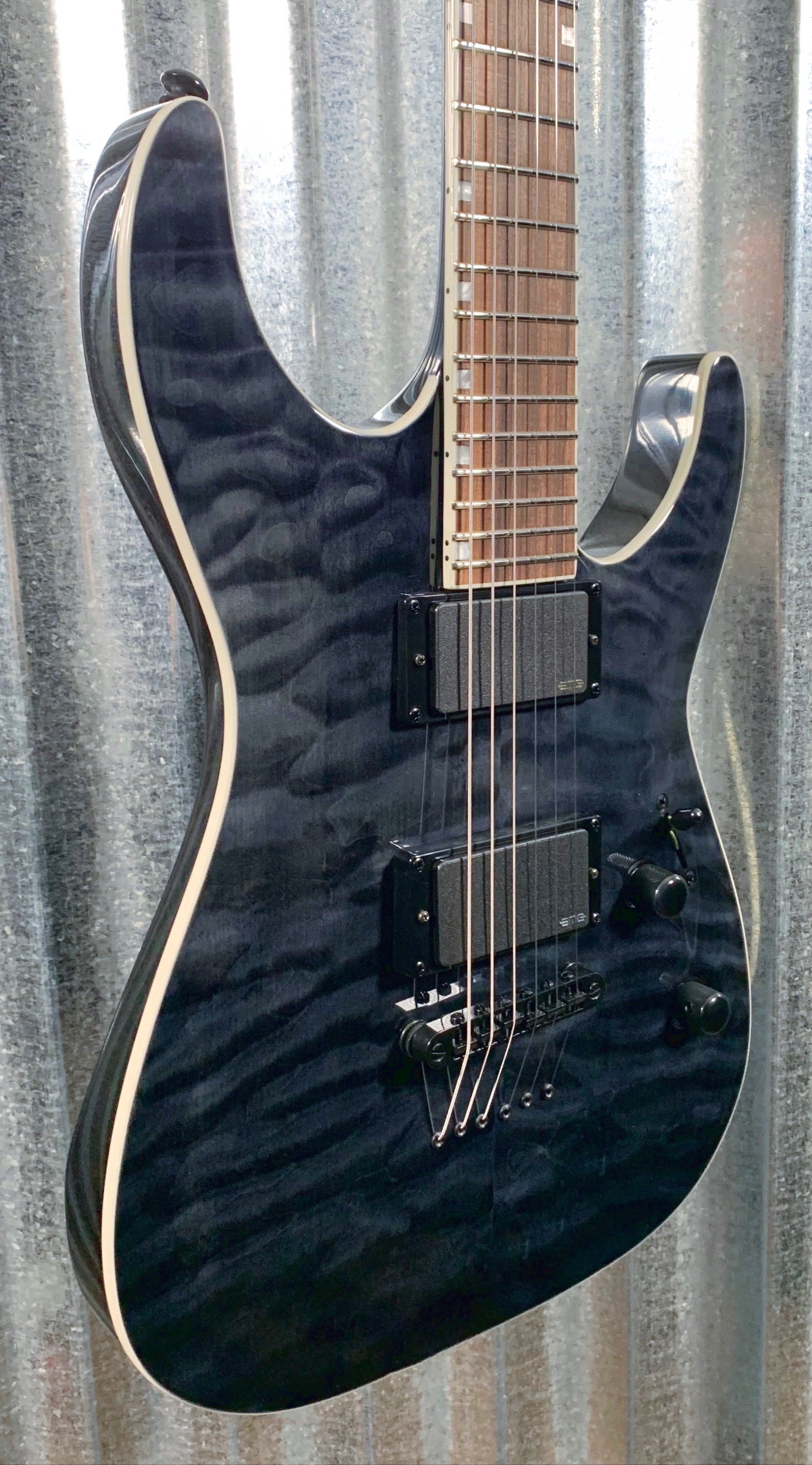 mahina.様 ESP LTD MH-401NT Quilt See Thru Black Guitar LMH401NTQMSTBLK