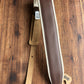 Levy's M26PD-BRN_CRM 3" Adjustable Top Grain Leather Guitar & Bass Strap Brown