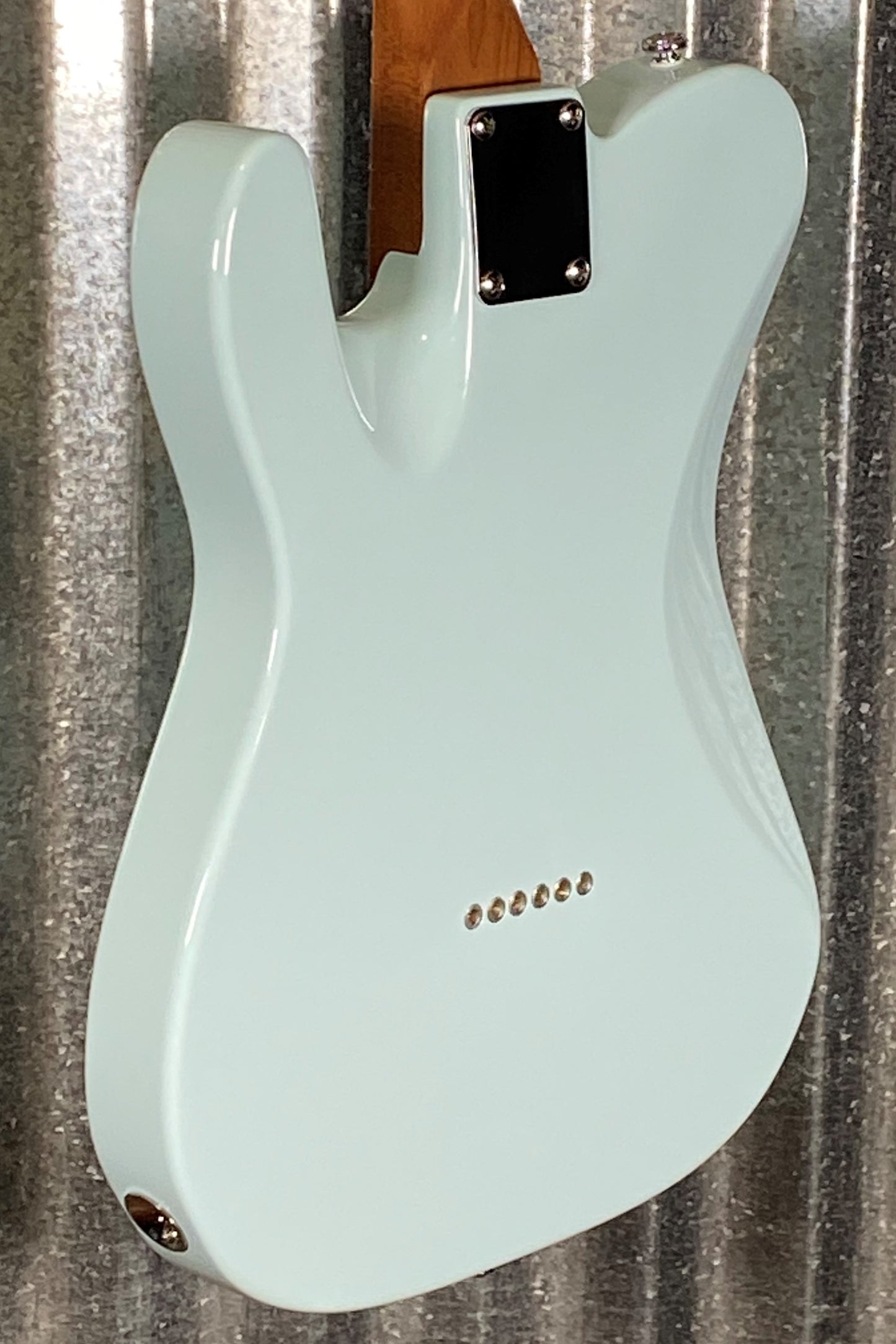 Musi Virgo Classic Telecaster Baby Blue Guitar #5114 Used