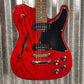 Fender JA-90 Jim Adkins Thinline Telecaster Crimson Red Seymour Duncan Guitar & Case #0890 Used