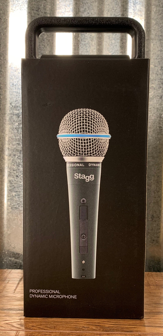 Stagg SDM60 Dynamic Hand Held Vocal Microphone with On/Off, Case & XLR Cable