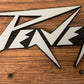 Peavey Electronics Vintage Logo Badge Plastic Used