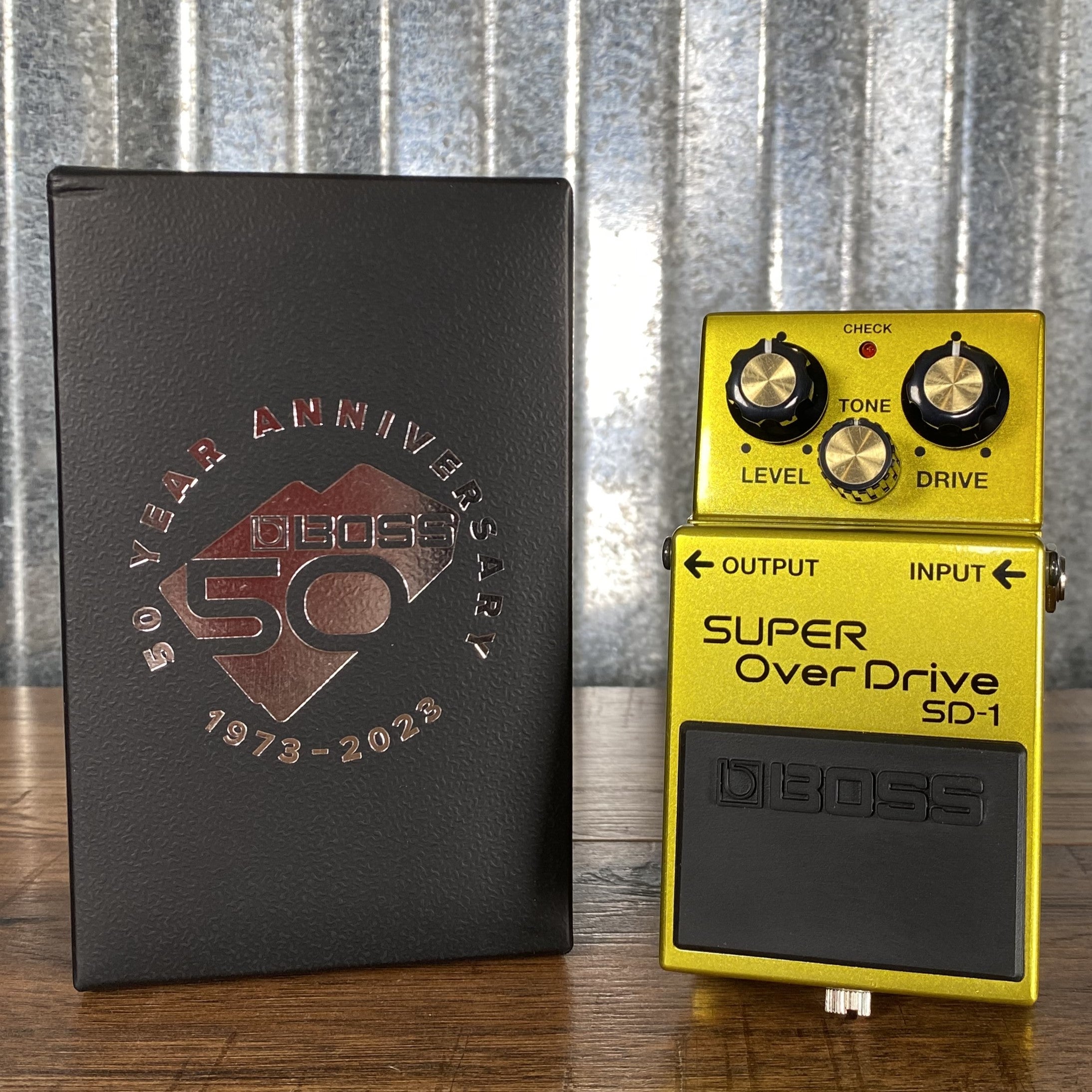 Boss SD-1B50A 50th Anniversary SD-1 Super Overdrive Guitar Effect Pedal