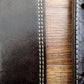 LM Products GP-25 CH Element Leather Walnut Double Stitched 2.5" Guitar Strap