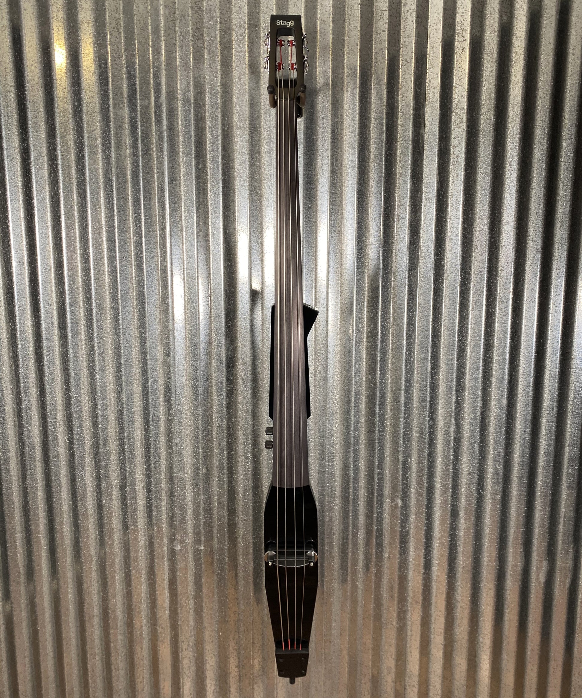 Stagg Contrabbasso Elettrico 3/4 Con Custodia - Modello Nero Per Principianti E Musicisti - Foto 9