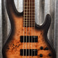 ESP LTD D-5 Black Natural Burst Satin 5 String Bass LD5BPBLKNBS #0994