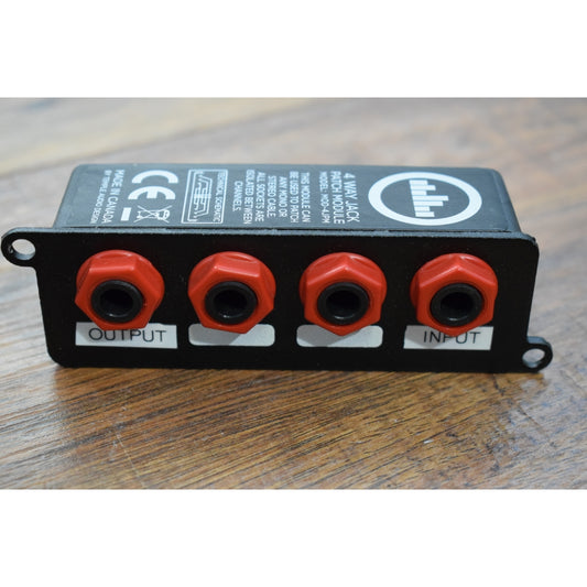 Temple Audio Design Pedalboard Isolated TRS Patchbay Module MOD-4JPM Demo