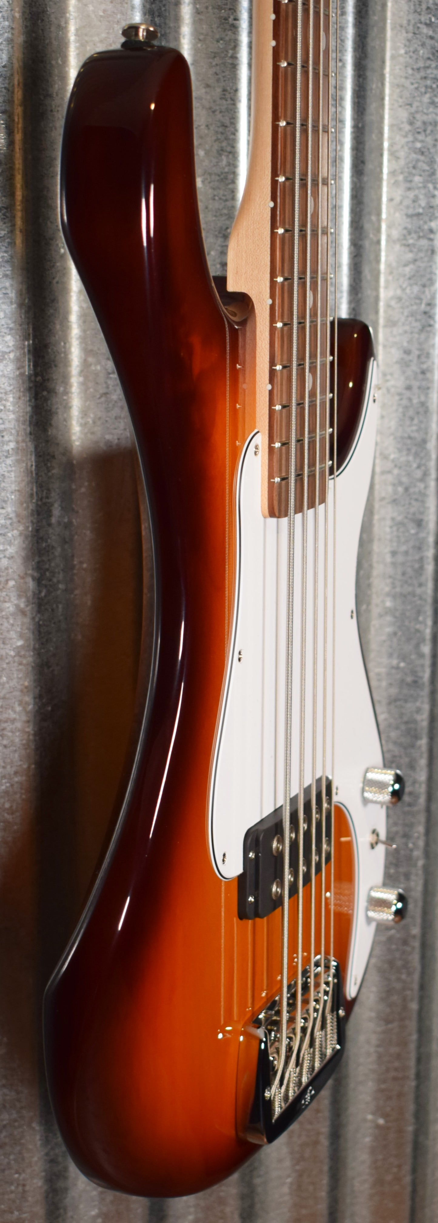 G&L USA Kiloton 5 String Bass Old School Tobacco Sunburst & Case #9242