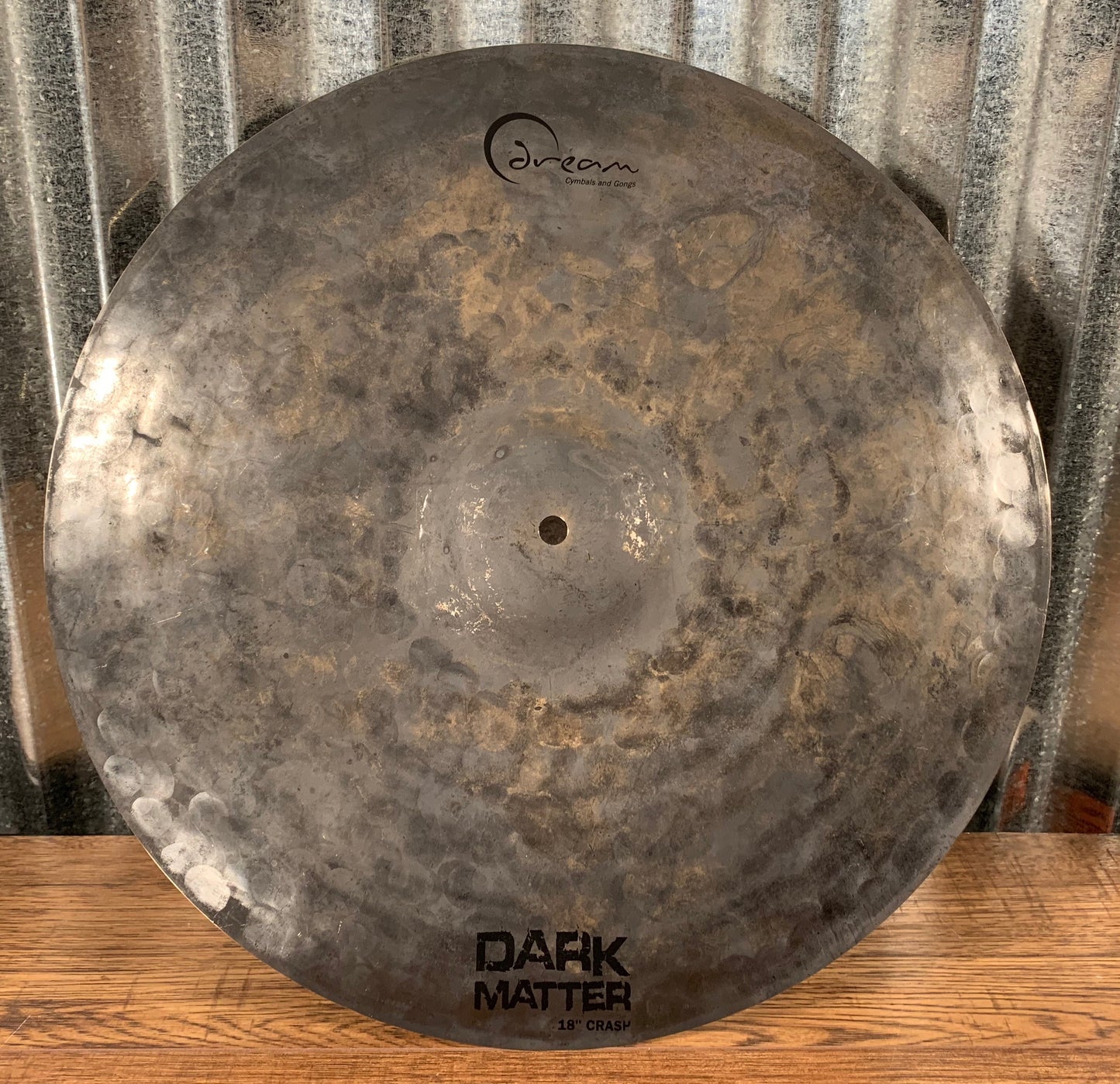 Dream Cymbals DMECR18 Dark Matter Series Hand Forged & Hammered 18" Energy Crash Demo