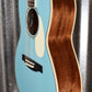 PRS Paul Reed Smith SE P20E LTD ED Acoustic Electric Parlor Powder Blue Guitar & Bag #1707