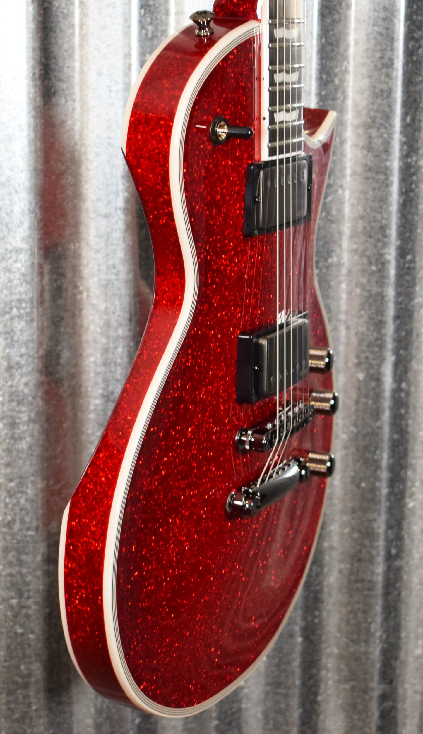ESP E-II Eclipse DB Red Sparkle EMG Guitar & Case EIIECDBRSP Japan #ES8926193