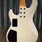 G&L Tribute M-2000 GTB 4 String Carved Top Gloss White Bass M2000 #7571