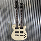 Westcreek Double Trouble Double Neck 12 String & 6 String Electric Guitar Vintage White #0067 Used