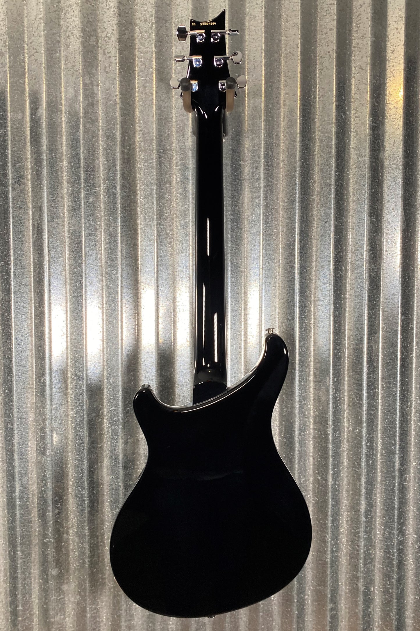 PRS Paul Reed Smith USA S2 Vela Semi Hollow Black Guitar & Bag #4294