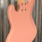 G&L USA JB5 Shell Pink 5 String Bass JB-5 & Case #7408