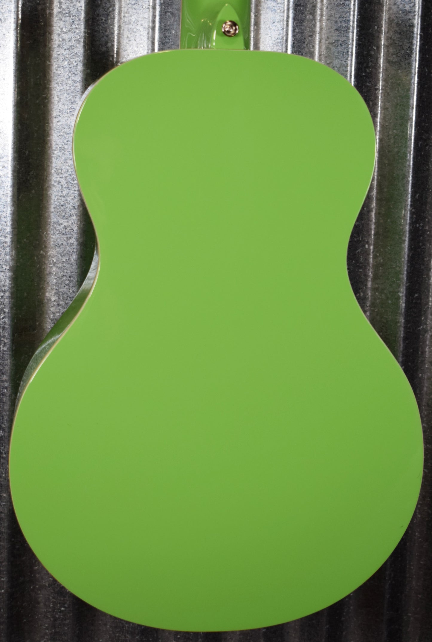 Ortega RGA-GAP Gaucho Acoustic Nylon String Parlor Green Apple Guitar & Bag #0015