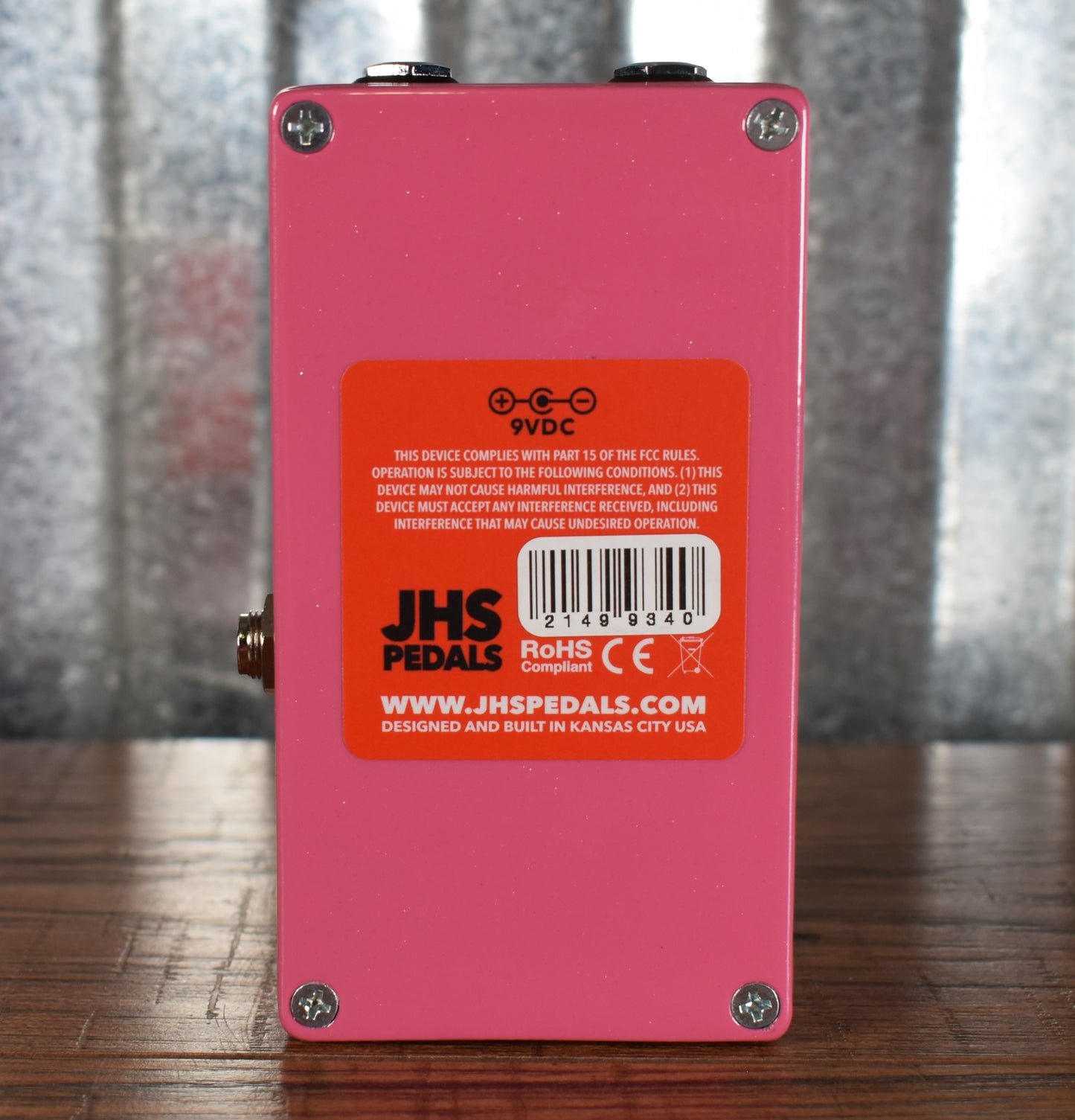 JHS Pedals Lucky Cat Delay PINK Guitar Effect Pedal