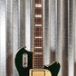 Supro 1296BG Silverwood Trans British Racing Green Guitar & Bag Demo #0567