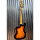 Fender Squier Vintage Modified Bass VI 3 Color Sunburst 6 String Bass & Bag Used