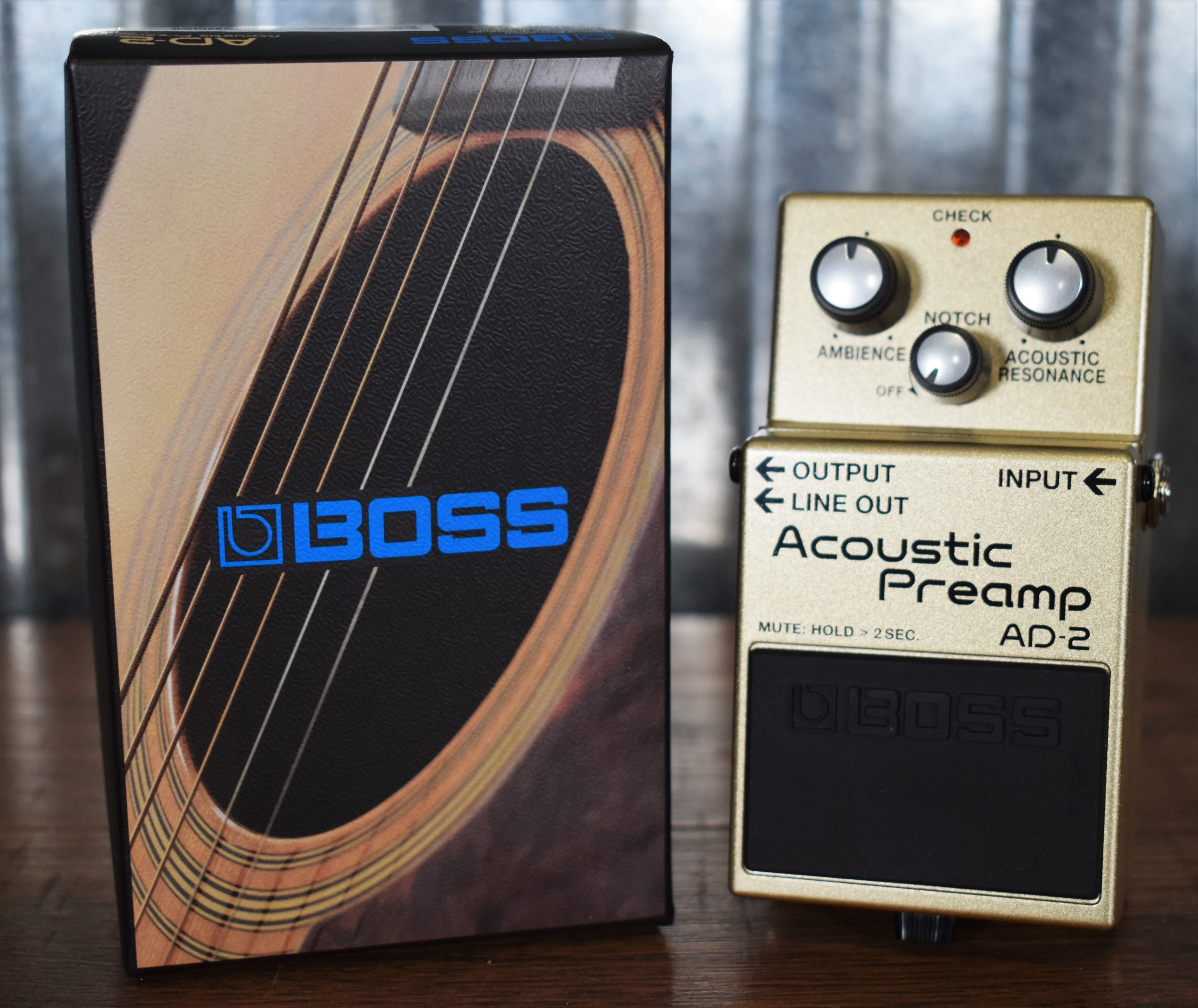 Boss AD-2 Acoustic Preamp Guitar Effect Pedal – Specialty Traders