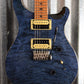 PRS Paul Reed Smith SE Custom 24 Roasted Maple Limited Whale Blue Guitar & Bag #0359