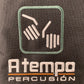 Atempo Percussion CJ-PERF-01 Black Wood Grain Performance Series Cajon & Bag