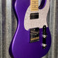 G&L USA 2022 Fullerton Deluxe ASAT Classic Bluesboy Plum Metallic Guitar & Bag #1126 Used