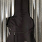 ESP LTD MH-400B Black Baritone Guitar & Bag LMH400BBLKS #0127 Demo