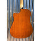 Fender T-Bucket 400-CE Flame Maple Top Acoustic Electric Guitar & Bag Used