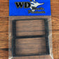 WD Music Products HMRB Slanted Black Plastic 1 High, 1 Low Pickup Mounting Ring Set For Guitar Humbuckers