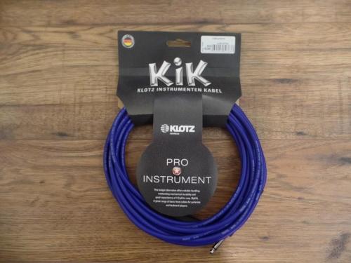 Klotz KLO-KIK6-0PP KIK Instrument Cable Str/Str 20 ft Blue