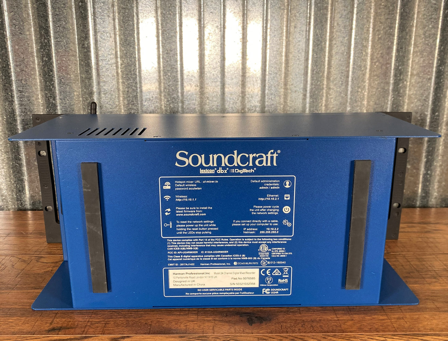 Soundcraft Ui24R 24 Channel Digital Mixer & USB Multi-Track Recorder Used