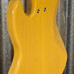 G&L USA JB-5 5 String Jazz Bass Butterscotch Blonde & Case JB5 #2134