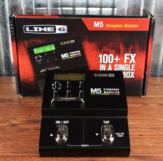 Line 6 M5 Stompbox Modeler Multi Guitar Effects Pedal #2 Used