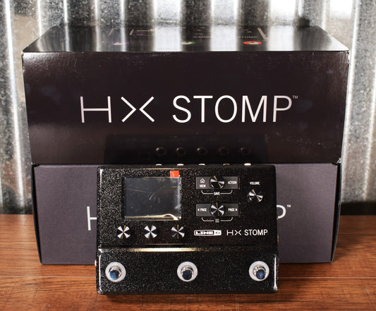 Line 6 HX Stomp Multi Effect Modeling Guitar Bass Effect Pedal Demo