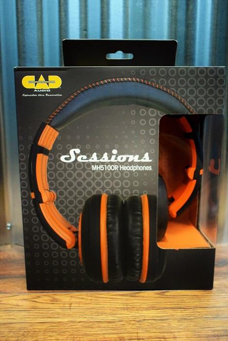 CAD Audio Sessions MH510OR Closed Back Studio Monitor Headphones Orange/Black