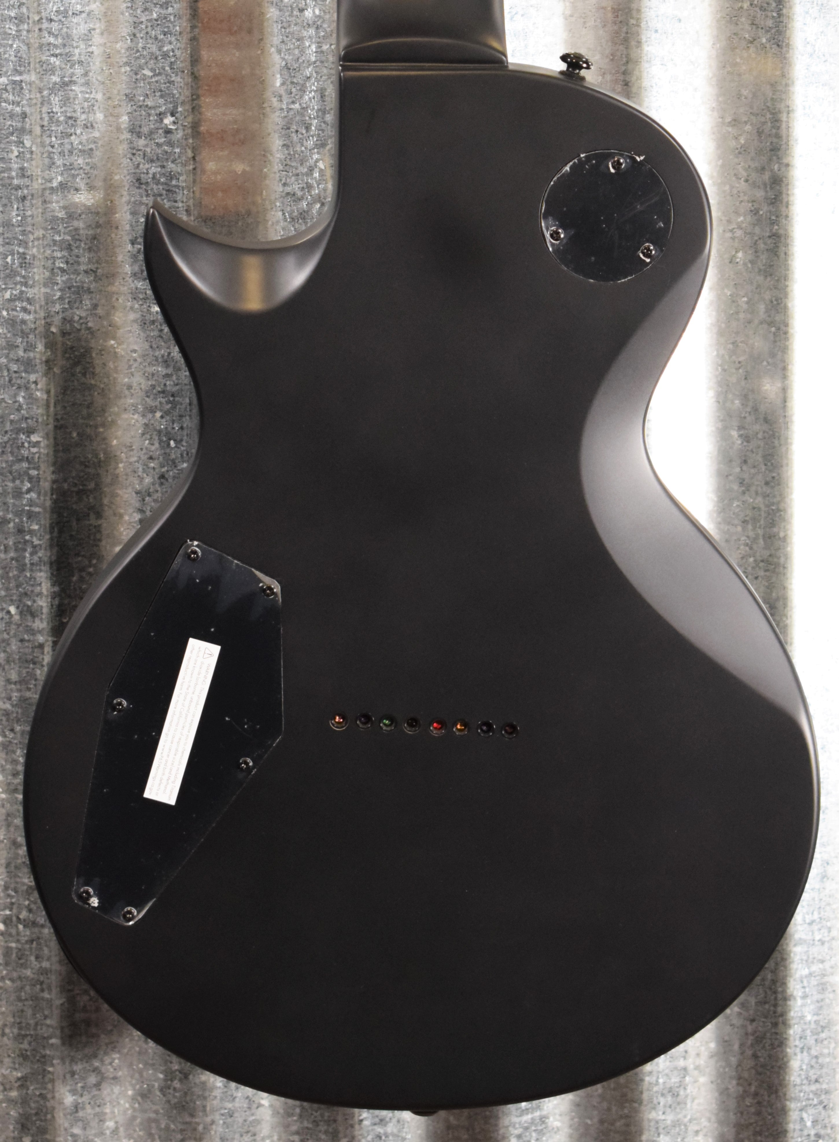 ESP LTD EC-258 Eight String Black Satin Baritone Guitar