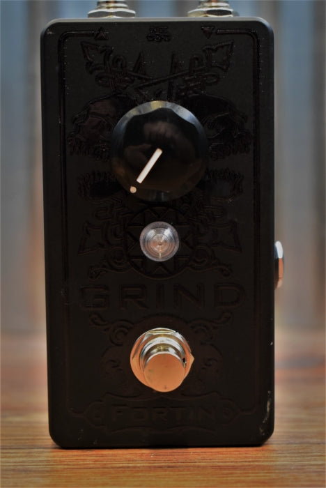 Fortin Amplification Grind Boost +20db Blackout Finish Guitar Effect Pedal Used
