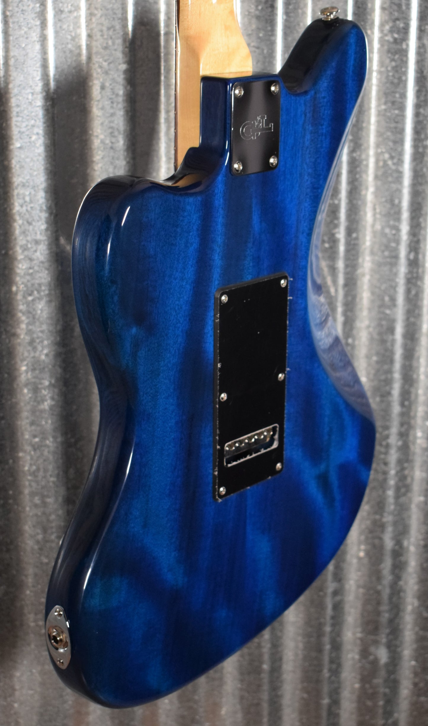 G&L USA CLF Doheny V12 Clear Blue Guitar & Case #6142