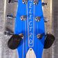 Danelectro '59M NOS+ Go-Go Blue Vintage Style Electric Guitar #5282