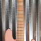 G&L USA JB-5 5 String Jazz Bass Shell Pink & Case 2020 JB5 #9111