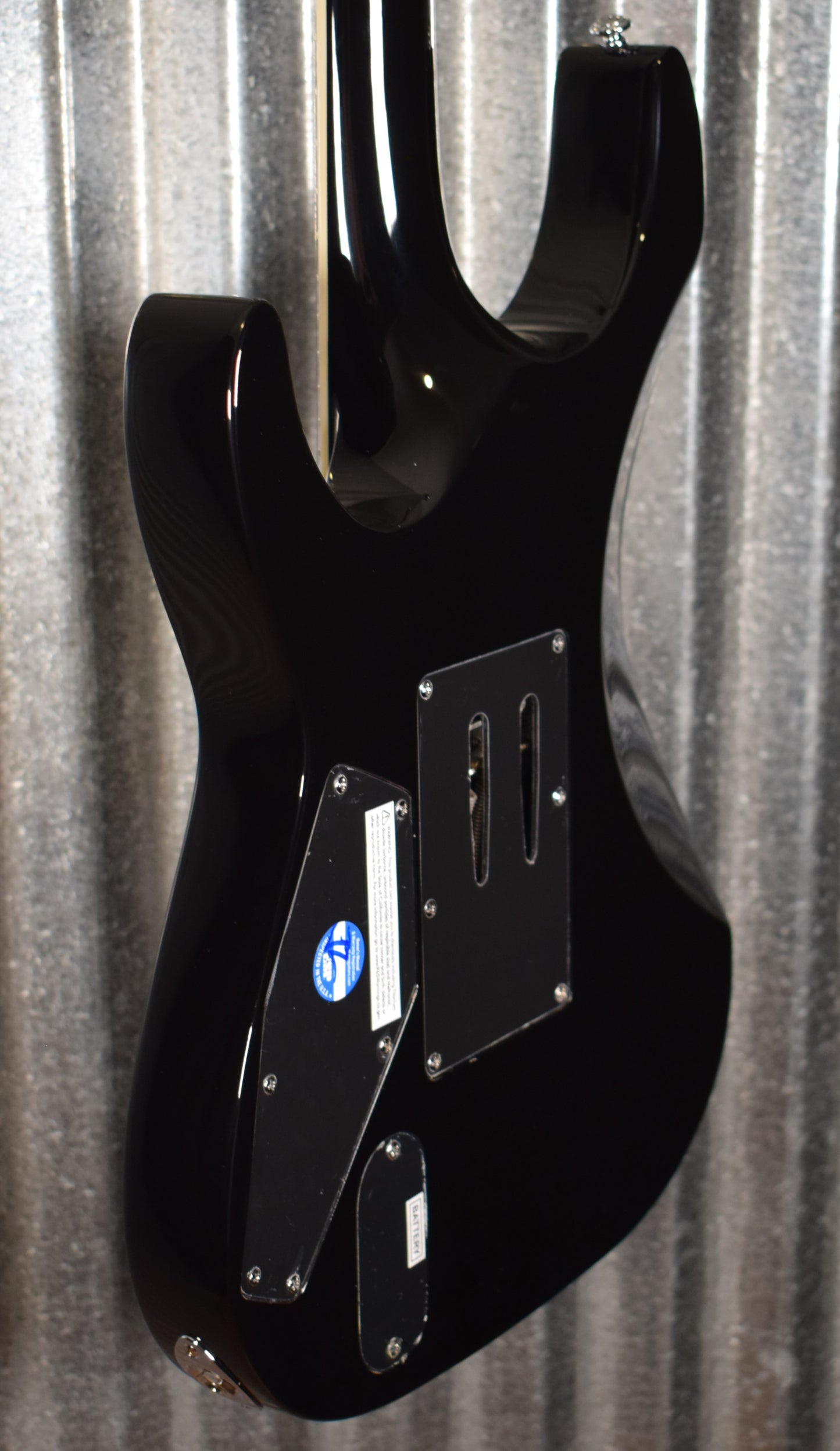 ESP LTD M-1 Custom Black Guitar & Case LM1CTM87BLK #1401